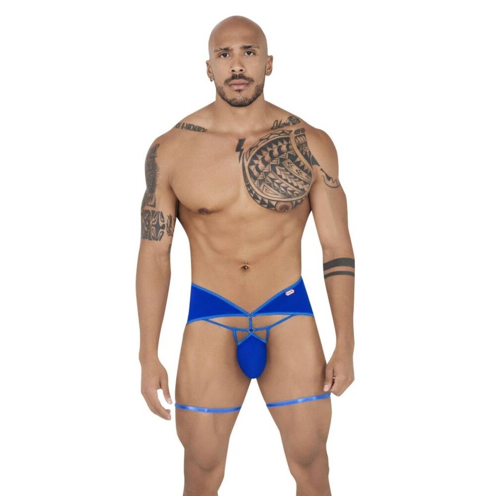 [S-M-L]  Pikante Dark Blue Toxic Jockstrap 0839